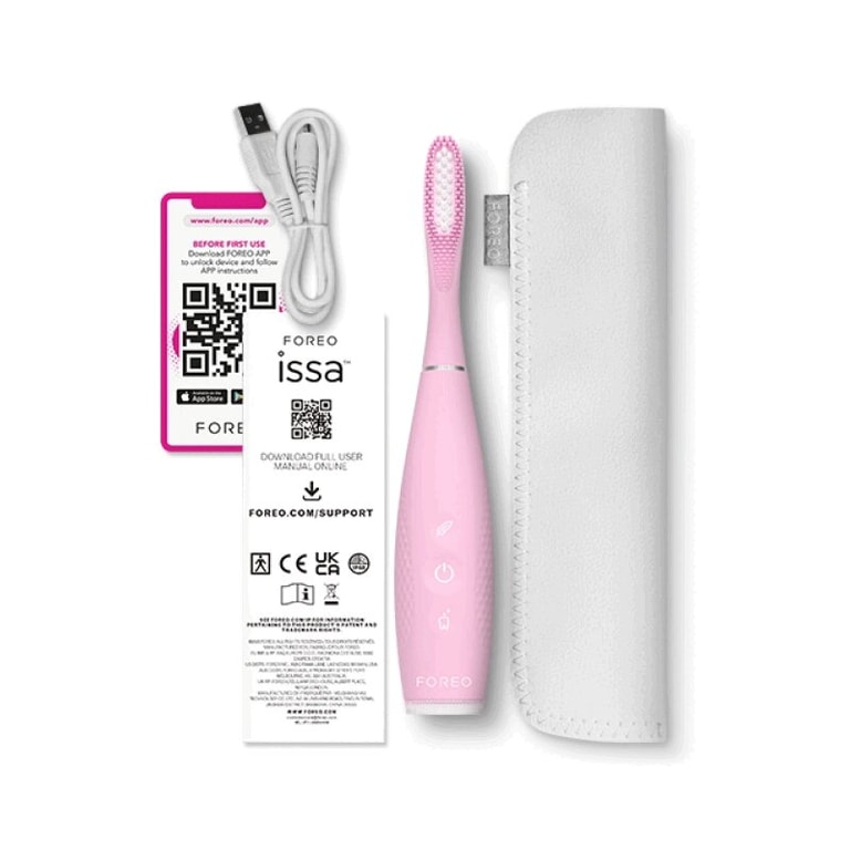 Foreo ИССА 4 Щетка зубная звуковая гибридная жемчужно-розовый
