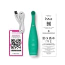 Foreo ИССА 4 Беби Щетка зубная звуковая для детей зеленый киви