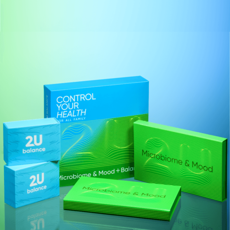 2U Набор Microbiome & Mood + Balance