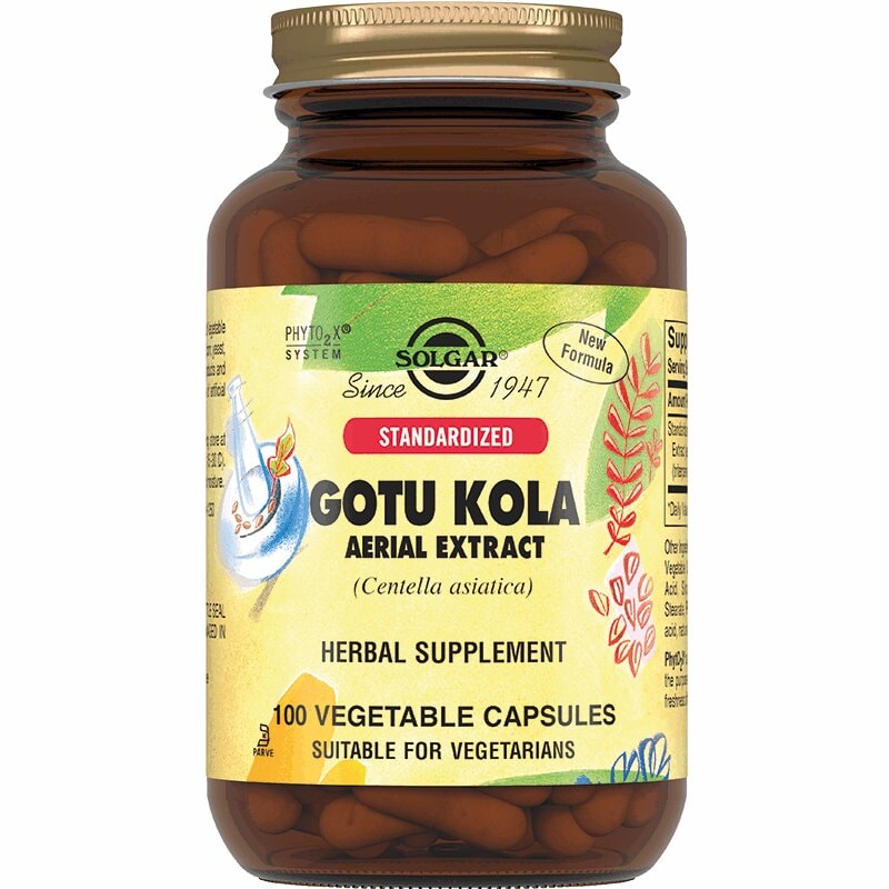 Solgar Экстракт Готу Кола капсулы 100 шт