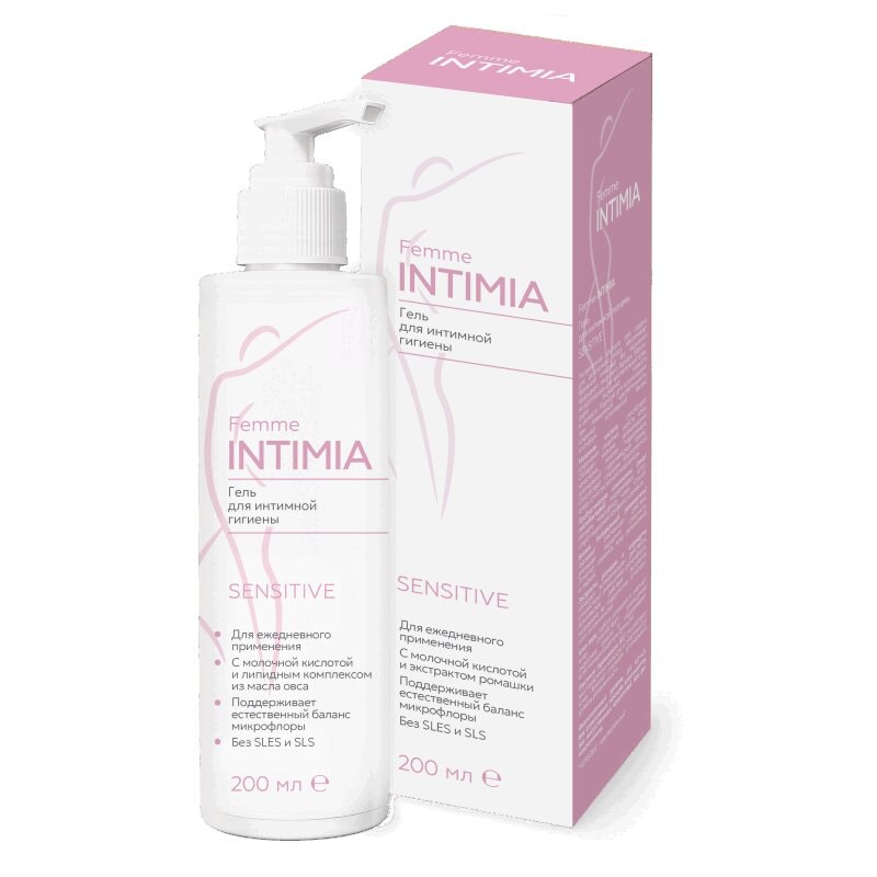 Femme Intimia Сенситив Гель для интимной гигиены 200 мл