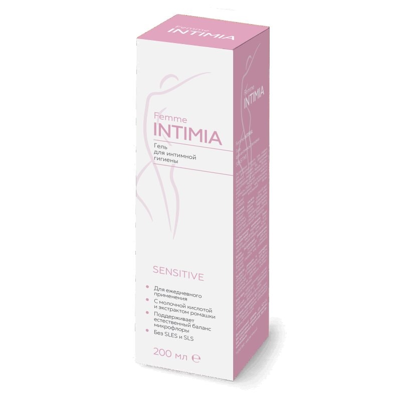 Femme Intimia Сенситив Гель для интимной гигиены 200 мл
