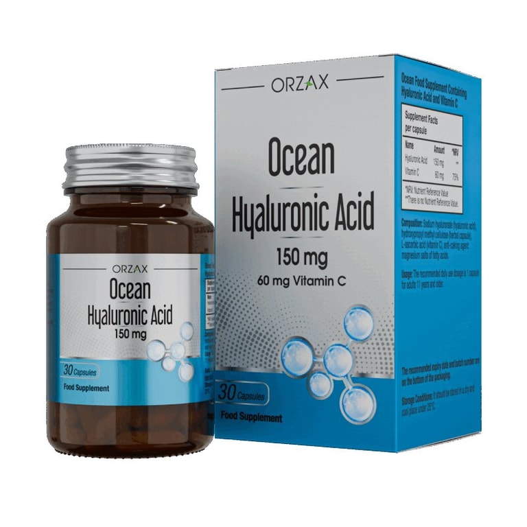 Орзакс Оушен Гиалуроновая кислота 150 мг капсулы 30 шт