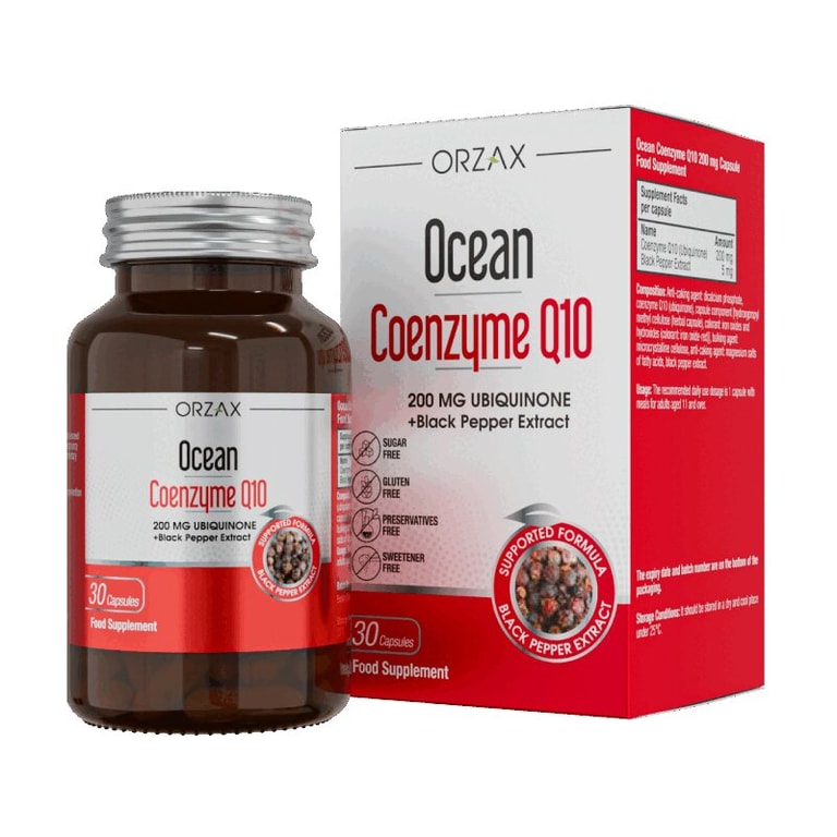 Орзакс Оушен Коэнзим Q10 капсулы 30 шт