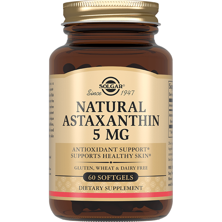 Solgar Астаксантин из микроводоросли 5 мг капсулы 60 шт