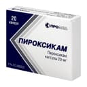 Пироксикам 20 мг капсулы 20 шт