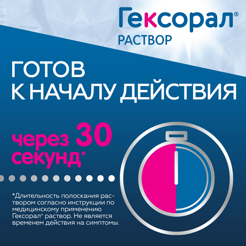 Гексорал 0,1% раствор 200 мл
