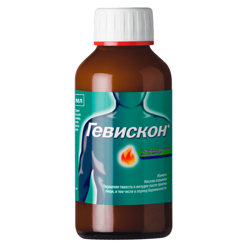 Гевискон суспензия Мята 150 мл