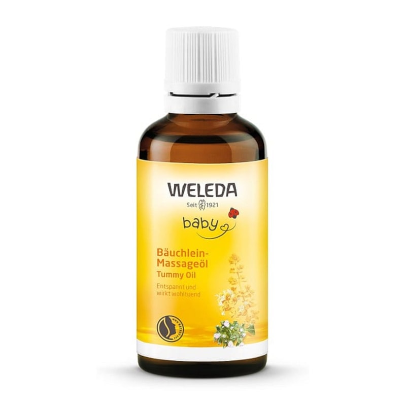 Weleda Baby Масло для массажа животика младенца 50 мл