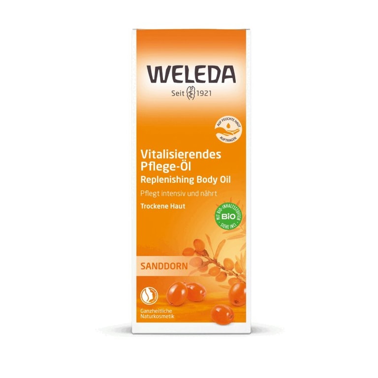 Weleda Масло для тела питательное Облепиха 100 мл