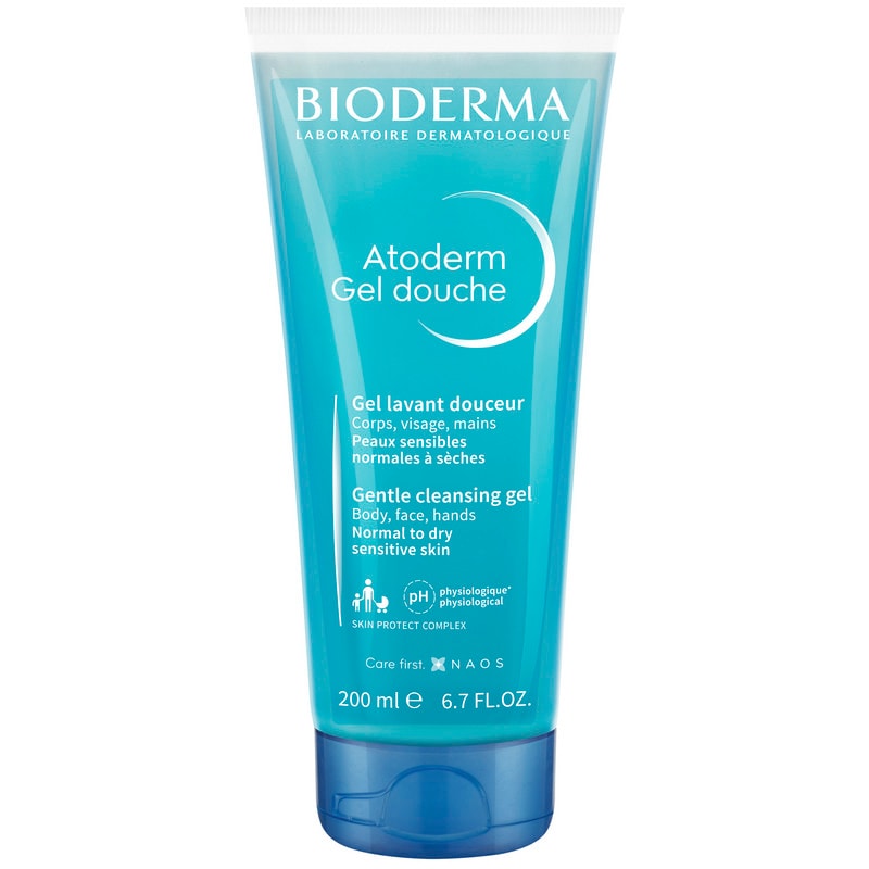 Bioderma Atoderm Гель для душа очищающий для сухой и нормальной кожи 200 мл