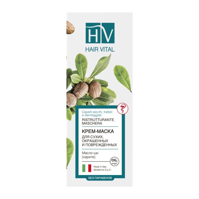 Hair Vital Крем-маска для поврежденных волос 150 мл