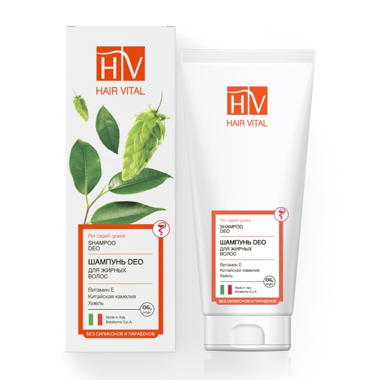 Hair Vital Шампунь для жирных волос 200 мл