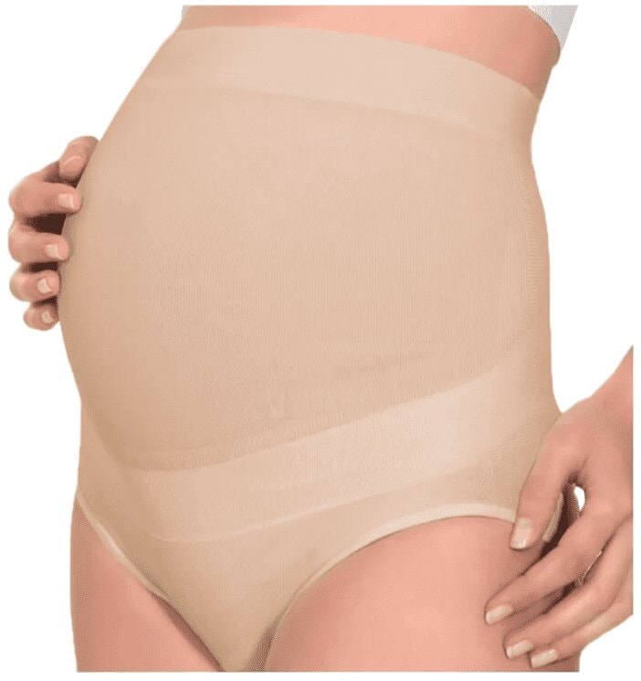 RelaxMaternity Бандаж-трусики дородовый с хлопком размер М Бежевый