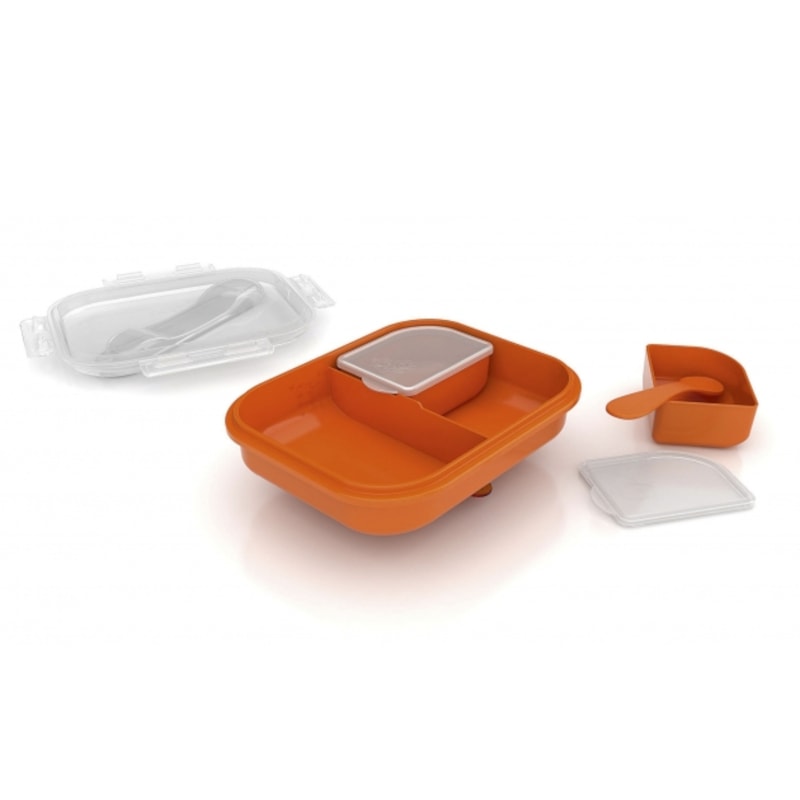 Philips Avent Набор детский дорожный контейнеры + ложка + подставка