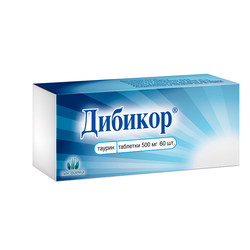 Дибикор 500 мг таблетки 60 шт