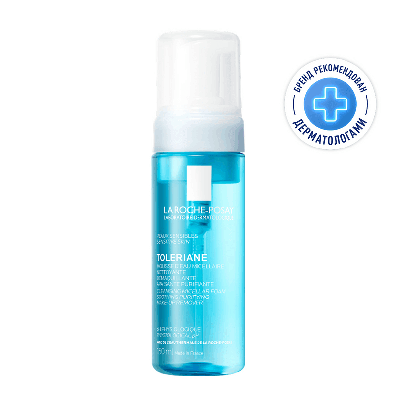 La Roche-Posay Пенка мицеллярная для ежедневного очищения лица для всех типов кожи 150 мл