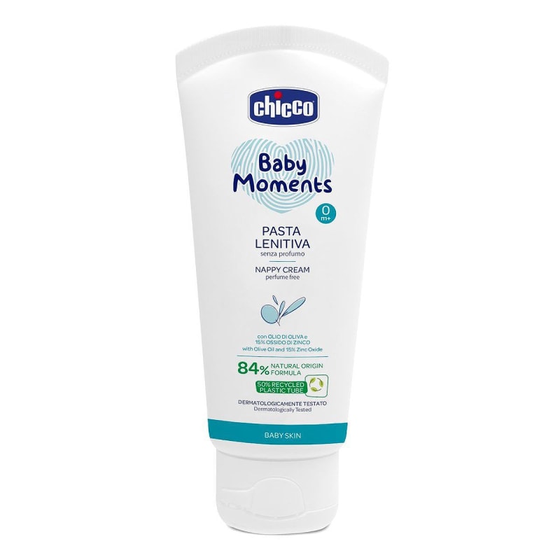 Chicco Baby Moments Крем под подгузник без отдушек 0+ 100 мл