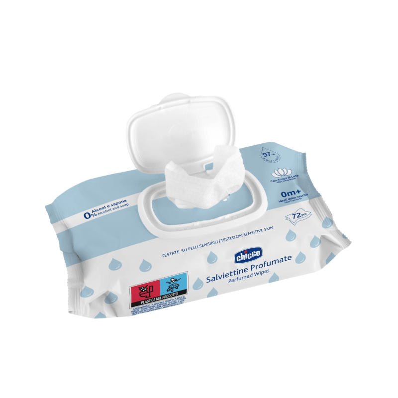 Chicco Салфетки влажные очищающие 72 шт