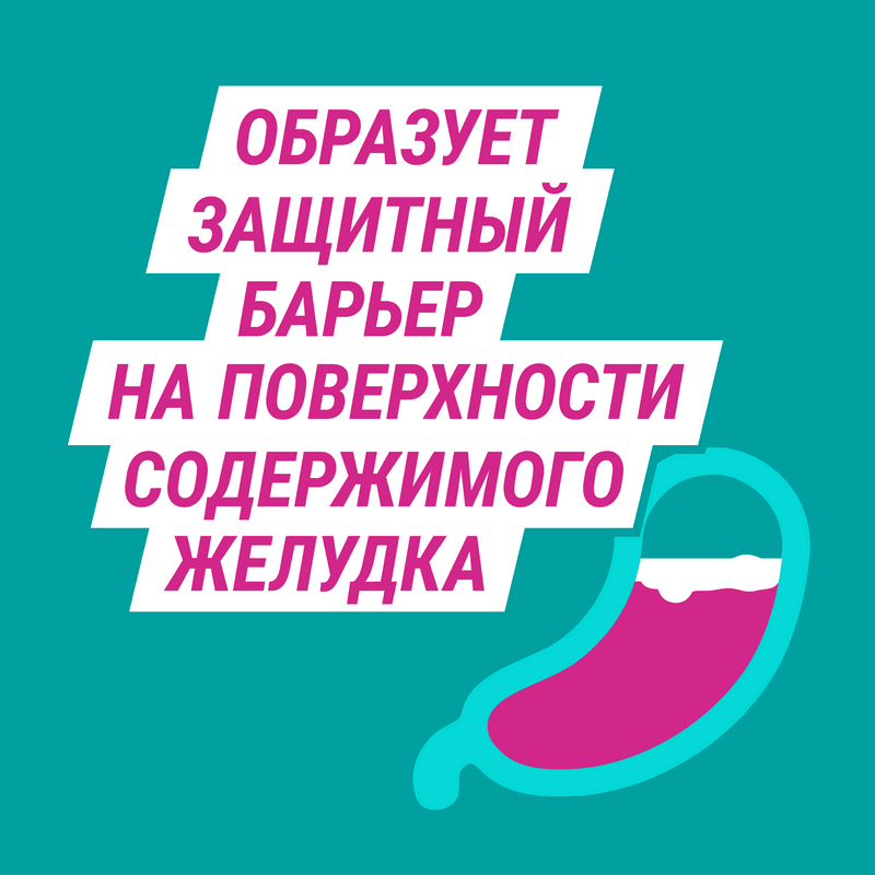 Гевискон Двойное Действие суспензия Мята 150 мл