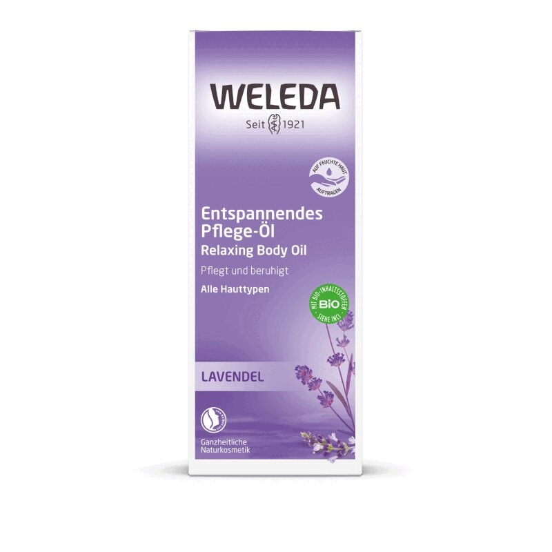 Weleda Масло для тела расслабляющее Лаванда 100 мл