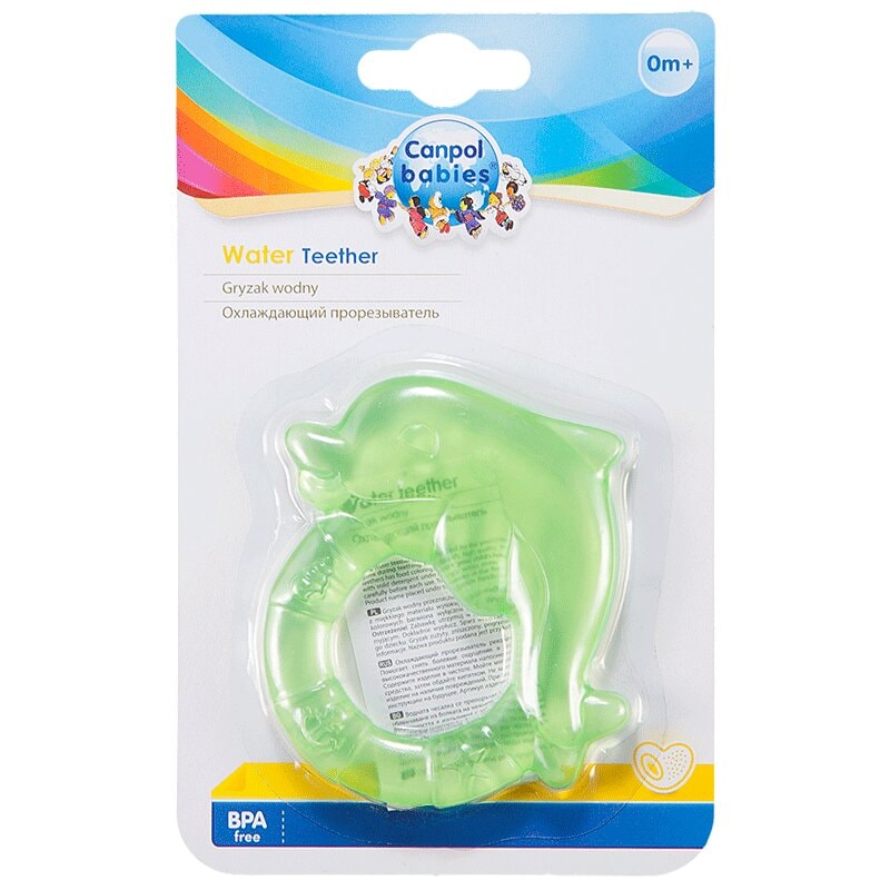 Canpol Babies Прорезыватель охлаждающий Дельфинчик