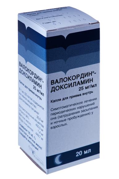 Валокордин-Доксиламин капли д/приема внутрь 20мл