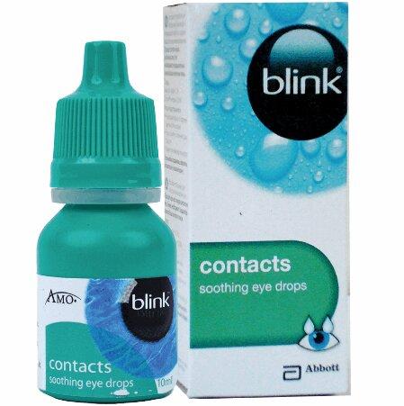 Blink Контактс капли глазные защитные флакон 10 мл