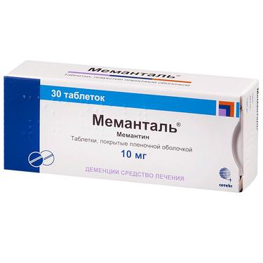 Меманталь таблетки 10 мг 30 шт