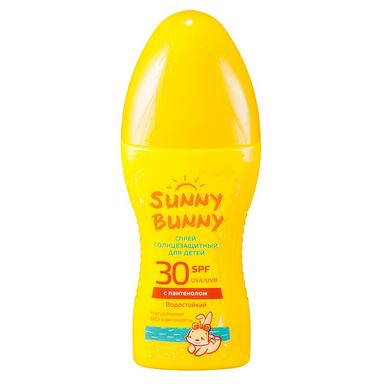Санни Банни Спрей солнцезащитный для детей SPF30 водостойкий с пантенолом 150мл