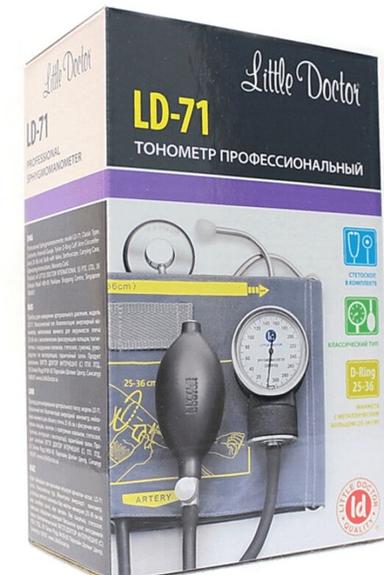 Литтл Доктор тонометр LD 71 механический стетоскоп в комплекте