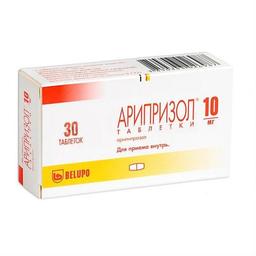 Арипризол таблетки 10мг 30 шт