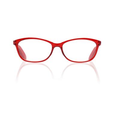 Очки корригирующие Кемнер Оптикс глянцевые пластик для чтения +1,0 красные