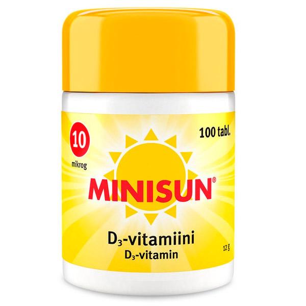 Минисан витамин Д3 таблетки жевательные 5 мкг 100 шт