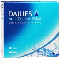 Линза контактная Dailies AquaComfort Plus BC=8,7 -4,00 90 шт