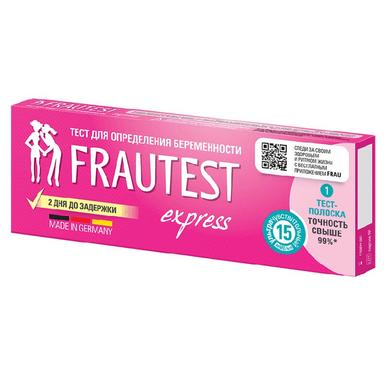 Frautest экспресс тест на беременность 1 шт.