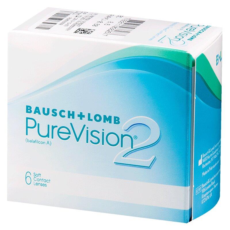 Линза контактная Pure Vision 2 BC=8,6 -4,50 6 шт