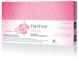 Тантум Роза раствор 0,1% фл.140мл 5 шт