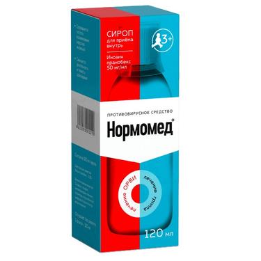 Нормомед сироп 50 мг/ мл фл.120 мл