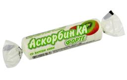 Аскорбин Ка Форте таблетки жевательные 10 шт со вкусом киви
