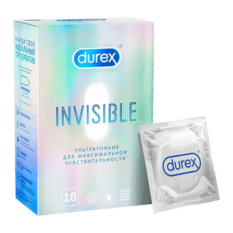 Durex Инвизибл Презервативы 18 шт