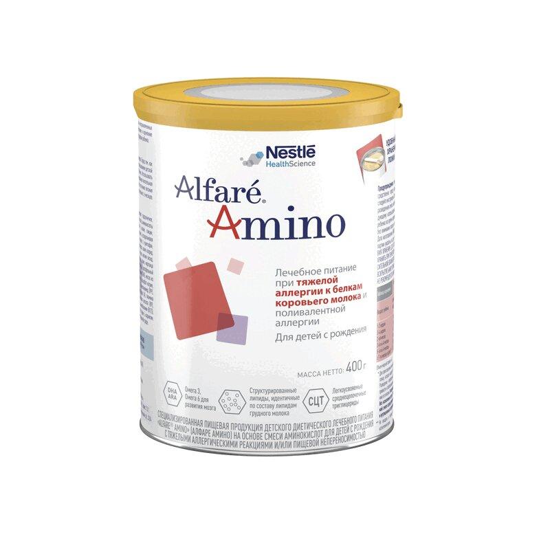Детское питание Алфаре Амино смесь сухая с рождения 400 г