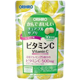 Орихиро Витамин С Лимон таблетки жевательные 120 шт
