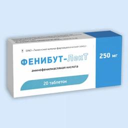 Фенибут-LekT таблетки 250мг 20 шт
