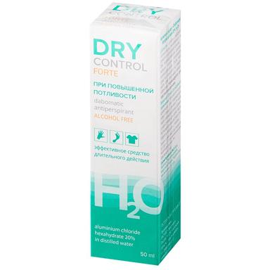 Dry Control Форте дезодорант дабоматик от обильного потоотделения без спирта 20% фл.50мл