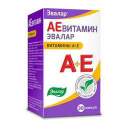 АЕвитамин Эвалар капсулы 0,3 г 30 шт