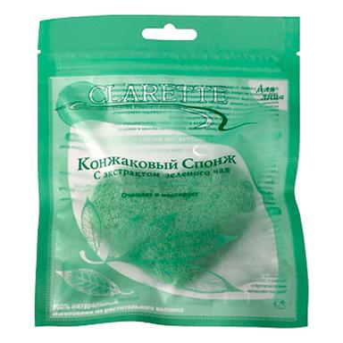 CKS 427 Конжаковый спонж с экстрактом зеленого чая