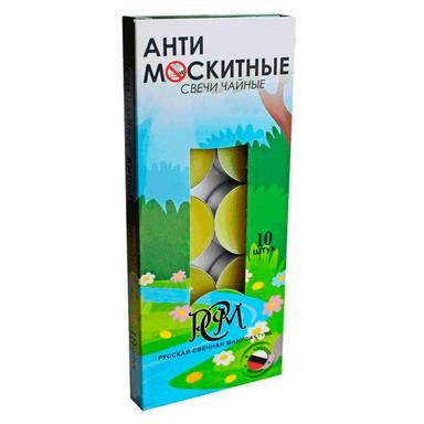 РСМ Свечи чайные Антимоскитные №10