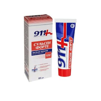 911 Сульсен-форте паста д/всех типов волос 85мл