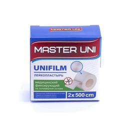 Master Uni Юнифилм Лейкопластырь на полимерной основе 2 х 500см